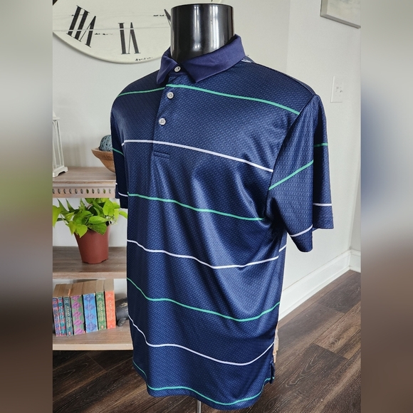 PGA Tour Men's Polo Golf Shirt, Size L, Pro Series, Pre-owned, Rarely worn - Picture 8 of 11